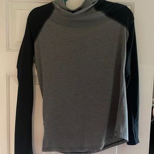 Under armour running hooded top.